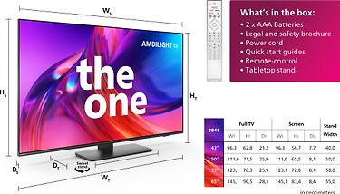 Philips The One PUS8848 55" 4K LED Ambilight Google TV, kuva 6