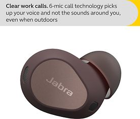 Jabra Elite 10 vastamelunappikuulokkeet, Cocoa, kuva 11