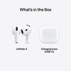 Apple AirPods 4 -nappikuulokkeet (MXP63), kuva 8