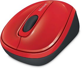 Microsoft Wireless Mobile Mouse 3500 -hiiri, punainen, kuva 3