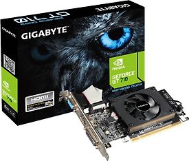 Gigabyte GV-N710D3-2GL GeForce GT710 2048 Mt DDR3 PCI Express x16 -näytönohjain