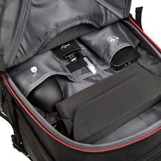 Targus Strike Gaming Backpack -reppu 17,3" kannettavalle tietokoneelle tai pelikonsolille, musta, kuva 6