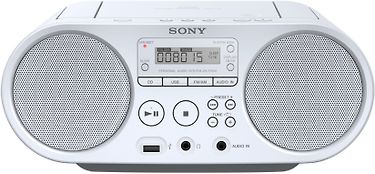 Sony ZS-PS50 -CD-radio, valkoinen