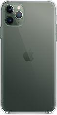 Apple iPhone 11 Pro Max -silikonikuori, läpinäkyvä, MX0H2, kuva 3