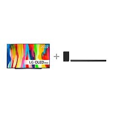 LG OLED C2 83" 4K OLED evo -televisio + LG SN10YG 5.1.2 Dolby Atmos Soundbar -tuotepaketti, kuva 2