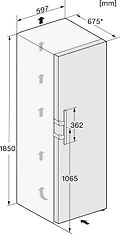 Miele KS 4783 ED -jääkaappi, valkoinen ja Miele FNS 4782 E -kaappipakastin, valkoinen, kuva 12