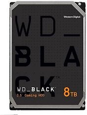 WD Black Gaming Hard Drive 3,5" 8 Tt SATA-III 7200 RPM 128 Mt -kovalevy