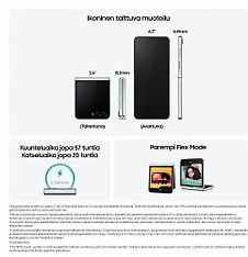 Samsung Galaxy Z Flip5 5G -puhelin, 256/8 Gt, Cream, kuva 2