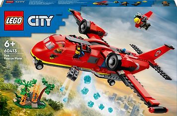 LEGO City Fire 60413  - Palokunnan pelastuslentokone