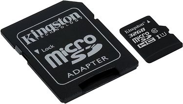 Kingston 32 Gt microSD Canvas Select UHS-I Speed Class 1 (U1) -muistikortti, kuva 3