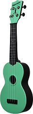 Kala Makala Waterman -sopraano ukulele, vihreä, kuva 2