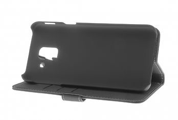Insmat Exclusive Flip Case lompakkokotelo, Samsung Galaxy J6 (2018), musta, kuva 4