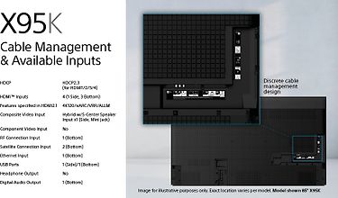 Sony XR-85X95K 85" 4K Mini LED Google TV, kuva 25