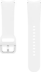 Samsung Galaxy Watch4 / Watch5 -urheiluranneke, S/M, valkoinen