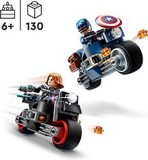 LEGO Super Heroes Marvel 76260 - Black Widow ja Captain America moottoripyörineen, kuva 3