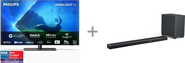 Philips OLED808 55" 4K OLED Ambilight Google TV + Fidelio B95 5.1.2. Dolby Atmos Soundbar -tuotepaketti, kuva 2