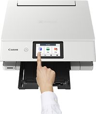 Canon PIXMA TS8751 -monitoimitulostin, valkoinen, kuva 7