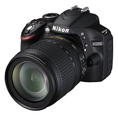 Nikon D3200 KIT musta järjestelmäkamera + AF-S DX 18-105 mm VR objektiivi, kuva 2