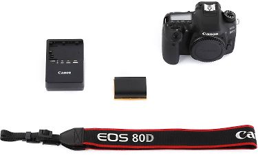 Canon EOS 80D -järjestelmäkamera, runko, kuva 4