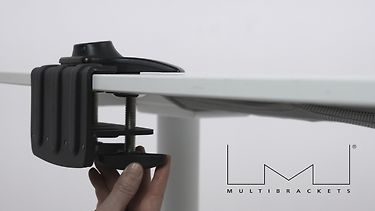 Multibrackets M Desktopmount Single/Dual/Triple -pöytäkiinnike, musta, kuva 4