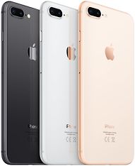 Apple iPhone 8 Plus 64 Gt -puhelin, hopea, kuva 3