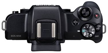 Canon EOS M50 -mikrojärjestelmäkamera, musta + 18-150 mm -objektiivi, kuva 3