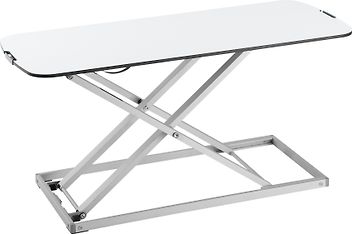 ErgoWork Desk Converter Small -säädettävä pöytätaso, valkoinen