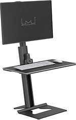 Multibrackets Easy Stand Desktop -työpistetaso pöydälle, musta, kuva 5