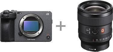 Sony FX3 -elokuvakamera + FE 24mm F1.4 GM -laajakulmaobjektiivi