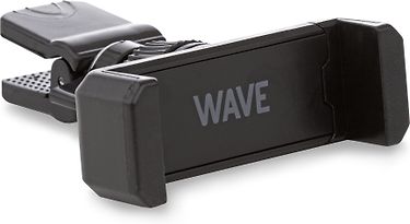 Wave Ventclip -autoteline, musta