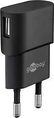 Goobay 5 W -virtalähde, USB-A, musta