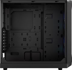 Fractal Design Focus 2 RGB Black TG Clear Tint ATX-kotelo ikkunalla, musta, kuva 9