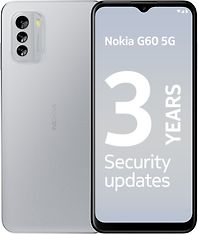 Nokia G60 5G -puhelin, 64/4 Gt, harmaa