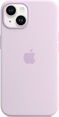Apple iPhone 14 silikonikuori MagSafella, liila, kuva 4