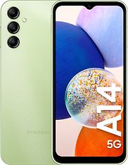 Samsung Galaxy A14 5G -puhelin, 128/4 Gt, vihreä