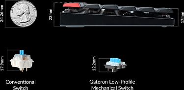 Keychron K5 Pro QMK/VIA RGB Aluminium Hot Swap Low Profile -mekaaninen näppäimistö, Gateron Brown -kytkimet, kuva 4