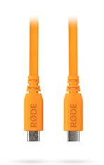Rode SC17 kaapeli, USB-C - USB-C, 1.5m, oranssi, kuva 3