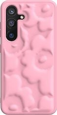 Samsung x Marimekko Embossed Case -suojakuori, Samsung Galaxy S24, pinkki, kuva 3