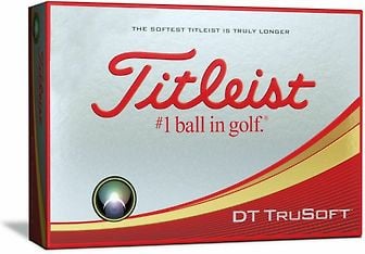 Titleist DT TruSoft -golfpallo, 12 kpl
