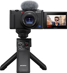 Sony ZV-1 -VLOG-kamera + kuvauskahva