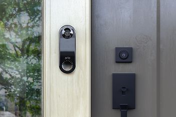 Arlo Video Doorbell -video-ovikello, musta, kuva 2