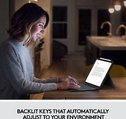 Logitech Combo Touch -näppäimistö/suojakotelo, 11" iPad Pro (1.-4. sukupolvi), kuva 8