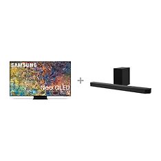 Samsung QE65QN90A 65" 4K Neo QLED -televisio + HW-Q700B 3.1.2 Dolby Atmos Soundbar -tuotepaketti