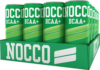 NOCCO BCAA+ Omena -aminohappojuoma, 330 ml, 24-PACK