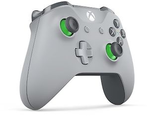 Microsoft langaton Xbox-ohjain, harmaa / vihreä, kuva 2