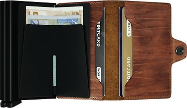 Secrid Dutch Martin Whiskey Twinwallet -lompakko, ruskea, kuva 3