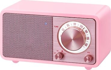 Sangean Genuine Mini WR-7 -FM-radio Bluetooth-yhteydellä, pinkki –  