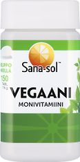 Sana-sol Vegaani Monivitamiini, 150 tabl