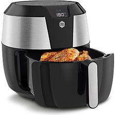 OBH Nordica Easy Fry XXL -airfryer, musta/teräs, kuva 13