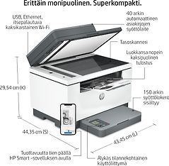 HP LaserJet MFP M234sdw -monitoimilaite, kuva 6